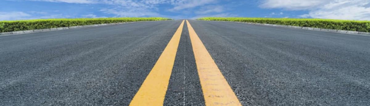 línea de carretera y significados