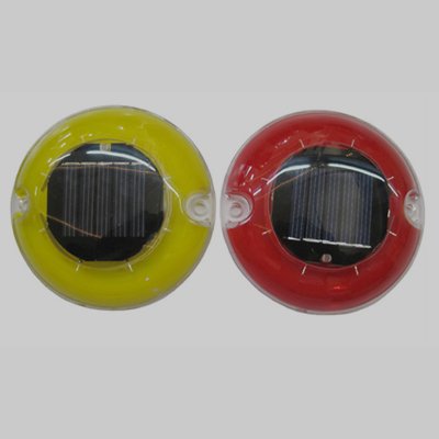 Round Solar Plastic Road Stud
