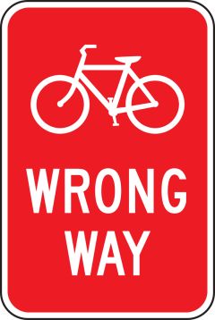 Bicycle Wrong Way 