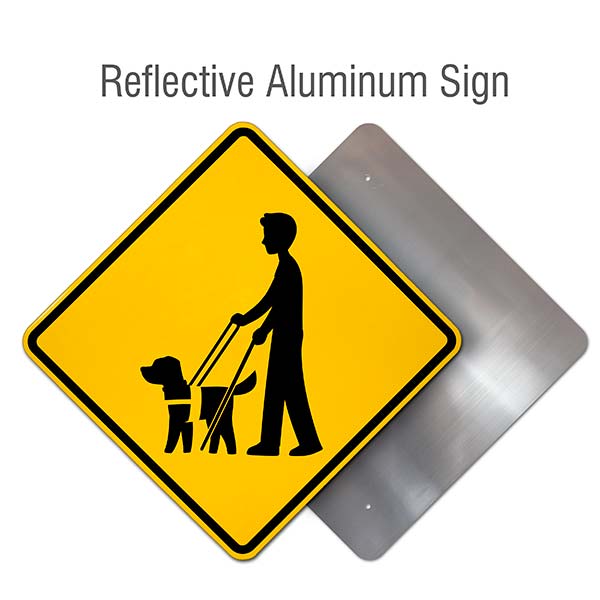 Blind Pedestrian Sign