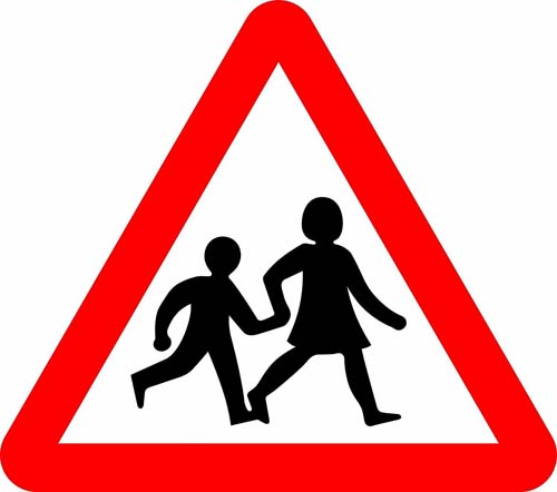 Children's Crossing Sign