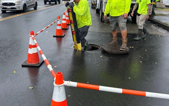 Kegelstangen für die Straßeninstandhaltung