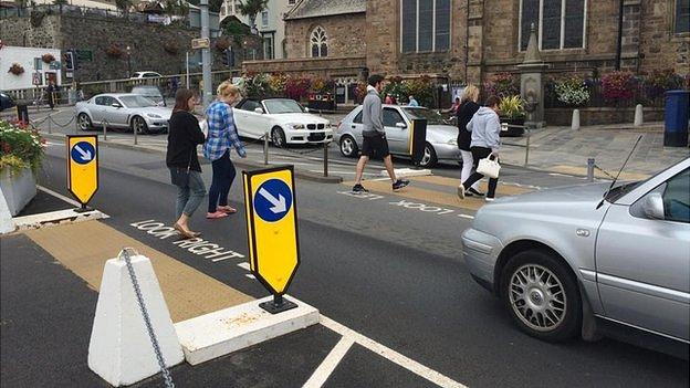 Courtesy Pedestrian Crossing