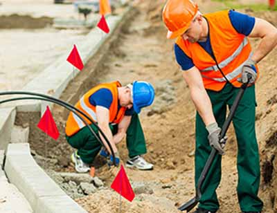 Custom Marking Flags for Construction