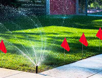 Custom Marking Flags for Irrigation
