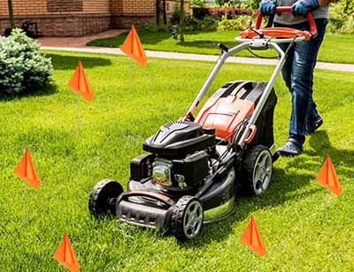 Custom Marking Flags for Landscape