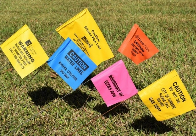 Custom Marking Flags in Use