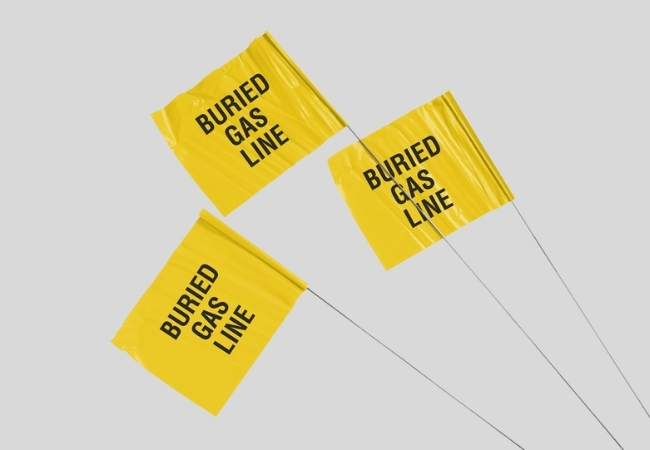 Custom Marking Flags with Letters