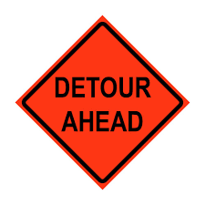 Detour Sign