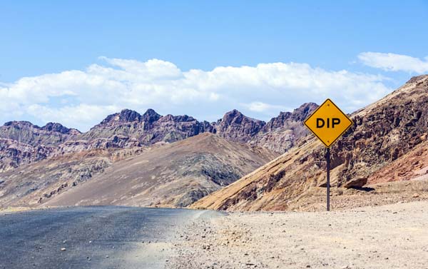 Dip Road Sign Meaning