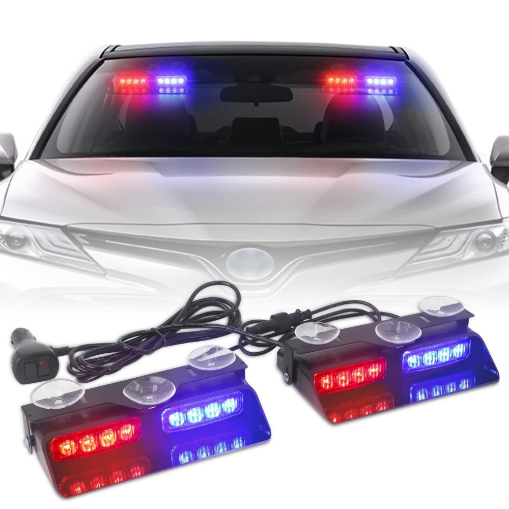 Emergency Strobe Lights Police Cars