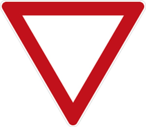 Equilateral Triangle Sign