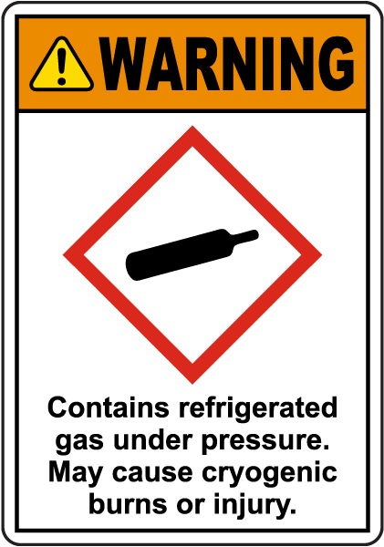 Gas Under Pressure Symbol