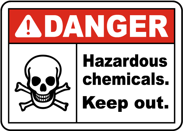 Hazard Signs For Chemicals