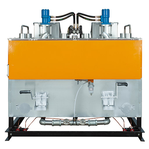 Préchauffeur thermoplastique hydraulique double pour pétrole et gaz JR-1200