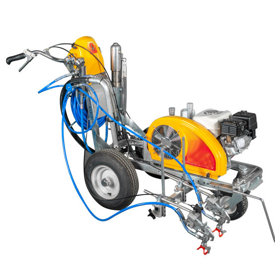 Hand-pushed high pressure non-air cooled jet marking machine