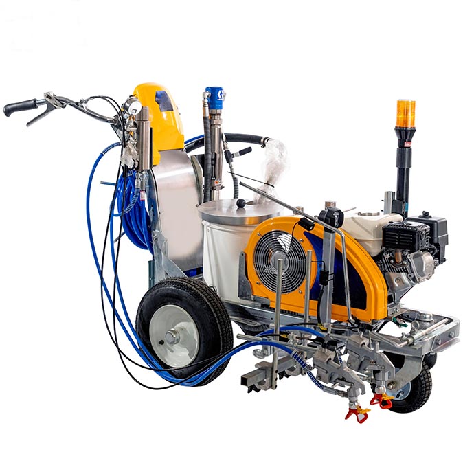 JR-9L Hand Push High Pressure Airless Jet Road Marking Machine