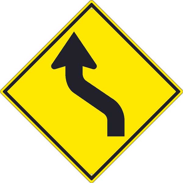 Lane Shifting Sign