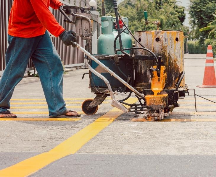 Manual Road Marking Machine