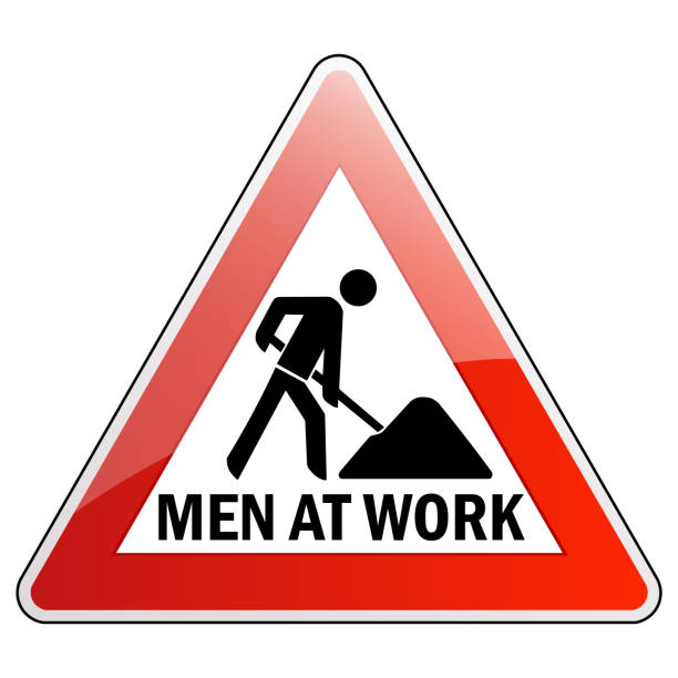 Men At Work Sign