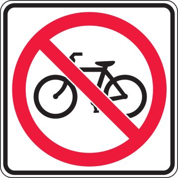 No Bicycles