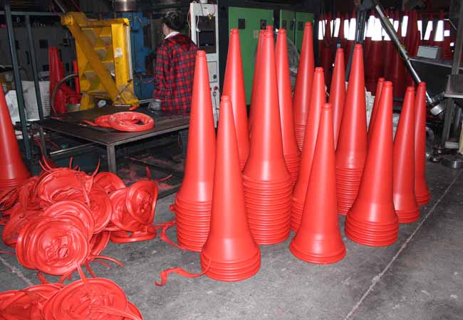 PE Traffic Cones Warehouse