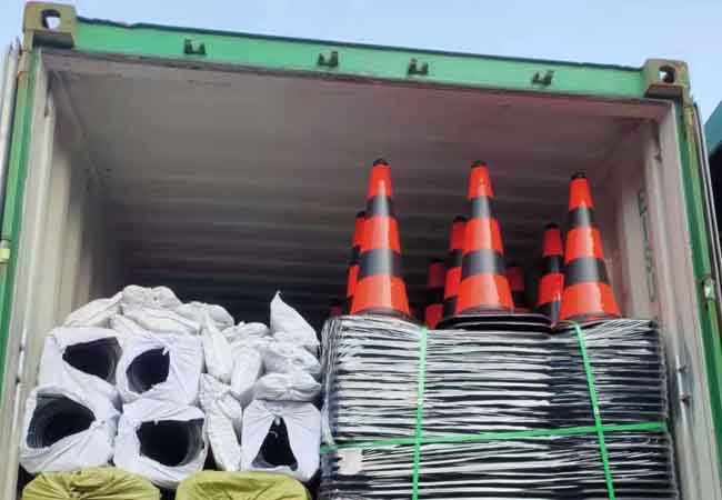 PE Traffic Cones for Shipping