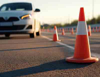 PVC Traffic Cone for Driving Training