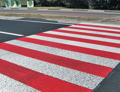 Pedestrian Crossing Paint