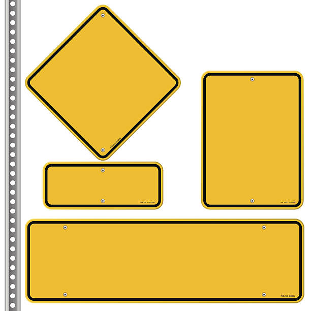 Rectangle Sign on Highway