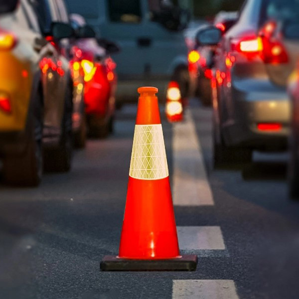 Reflective Collar PVC Traffic Cones