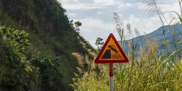 River Bank Sign