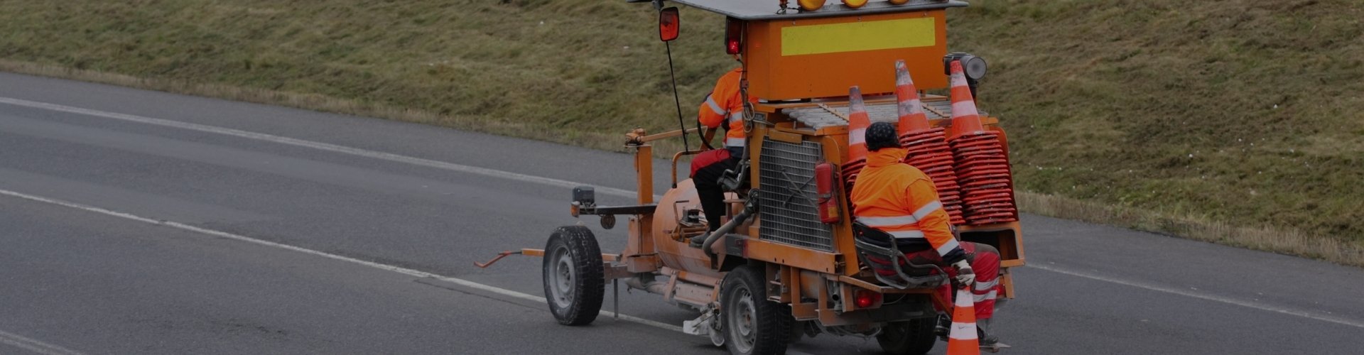 Road Marking Machine Banner