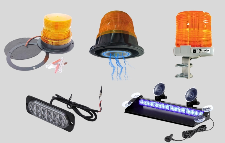 Strobe Lights Mounting Method