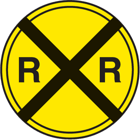 Traffic Signs Railroad Crossing
