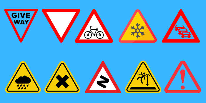 Triangle Road Signs