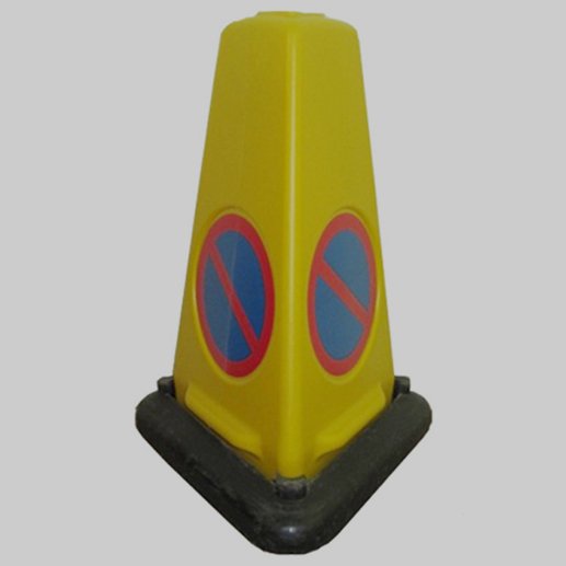 Tripod UK No-Parking PE Traffic Cone