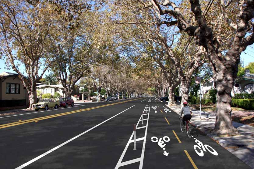 Two-way Cycle Tracks