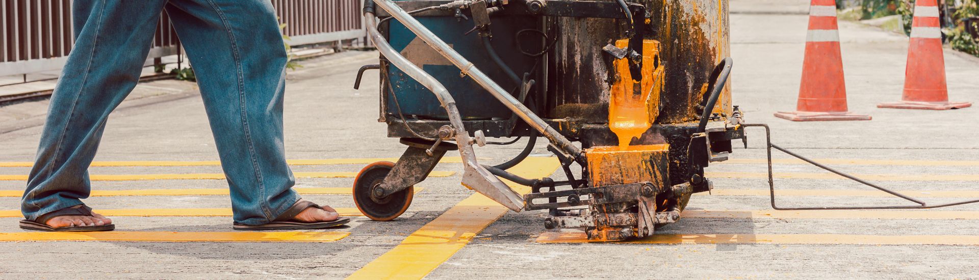 Types of Road Marking Paint