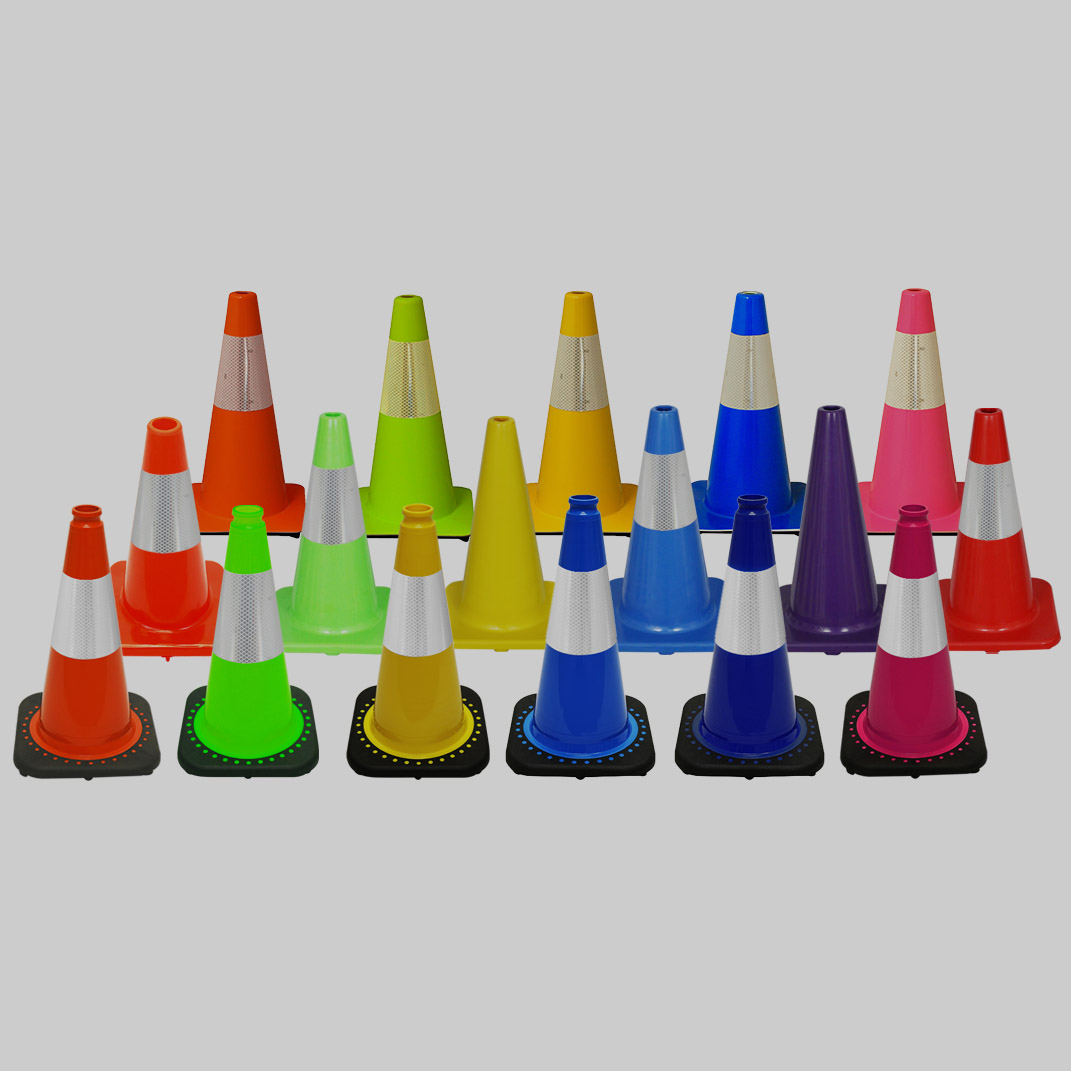US Standard PVC Traffic Cones