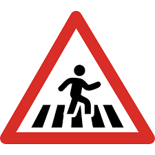 Zebra Crossing Sign