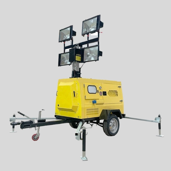 4X1000W Metallhalogenid-Diesel-Lichtmast