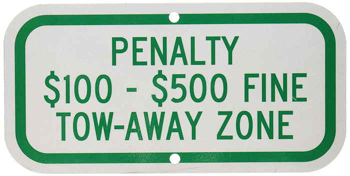 How Much is a Tow Away Fine