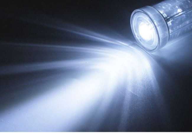 Luz LED en la parte superior