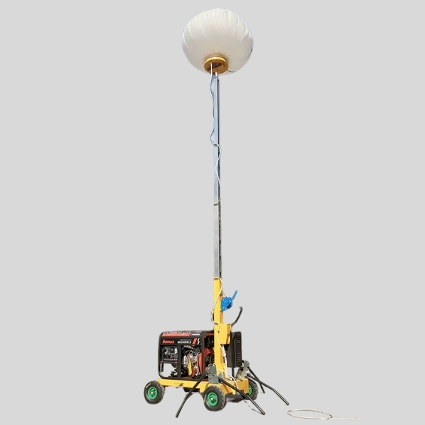 Mobiler Diesel-Benzin-Ballon-Lichtturm