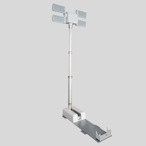 Mobiler, auf dem Dach montierter LED-Lichtturm