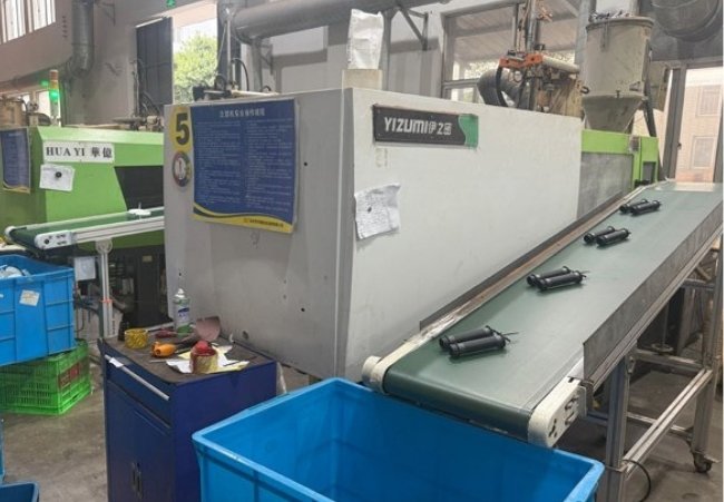 Nuestra máquina para bastones de tráfico