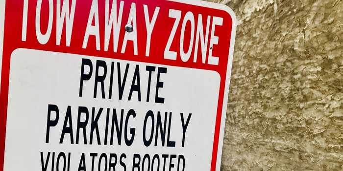 Private Tow-Away Zone