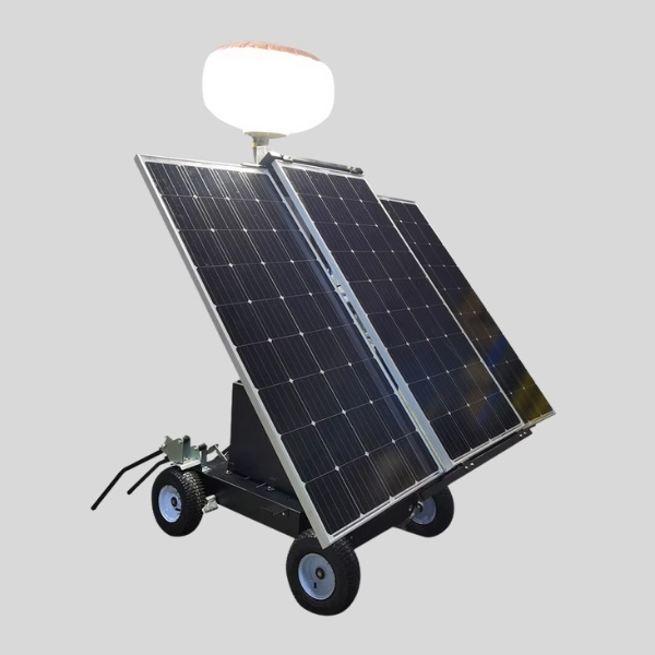 Fernbedienung Ballon LED Solar Beleuchtung Turm
