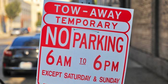 Temporary Tow Away Zone